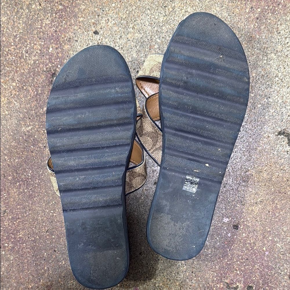 Coach Monogram Slide Sandals - Picture 4 of 4